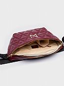 Nolah Γυναικείο Τσαντάκι Μέσης Dysen Burgundy : 3