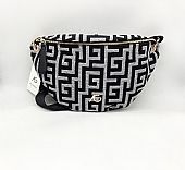 Γυναικεία Τσάντα Μέσης Μαίανδρος Ari Giorgio 2313-03 Black-White : 1