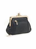 Verde Μικρό Δερμάτινο Γυναικείο Πορτοφόλι 18-1445 Black : 3