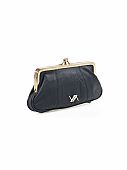 Verde Μικρό Δερμάτινο Γυναικείο Πορτοφόλι 18-1444 Black : 2