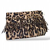 Πασμίνα-Εσάρπα Blended Cashmere 46191-393 Brown Leopard : 1