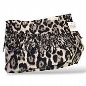 Πασμίνα-Εσάρπα Blended Cashmere 46191-393 Grey Leopard : 1