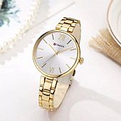 Curren Γυναικείο ρολόι 9017 Gold W : 2