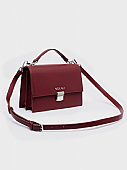 Nolah Τσάντα Χιαστί Ώμου Dorothy Dorothy Burgundy Silver : 2