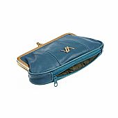 Verde Μικρό Δερμάτινο Γυναικείο Πορτοφόλι 18-1444 Blue : 3