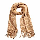 Verde Γυναικείο Κασκόλ/Εσάρπα 06-1106 Beige : 1