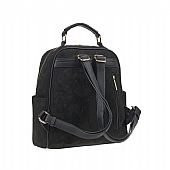 Verde Γυναικεία Τσάντα Πλάτης 16-7476 Black : 3
