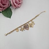 Βραχιόλι Ατσάλινο με κρεμαστά στοιχεία FA 4173 Gold : 2