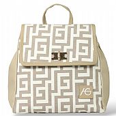 Χειροποίητη Γυναικεία Τσάντα Πλάτης Ari Gorgio 4423 Beige : 1