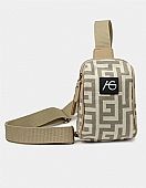 Χειροποίητη Γυναικεία Τσάντα Crossbody Ari Gorgio 78927 Beige : 1