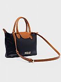 Nolah Τσάντα Χιαστί Ώμου Capuccine Small Black : 2