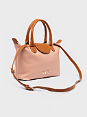 Nolah Τσάντα Χιαστί Ώμου Capuccine Small Pink : 2