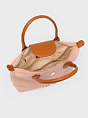Nolah Τσάντα Χιαστί Ώμου Capuccine Small Pink : 3
