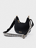 Nolah Τσάντα Χιαστί Ώμου Delfine Black : 3