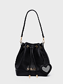 Nolah Τσάντα Χιαστί Ώμου Molton Black : 1
