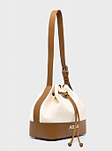 Nolah Τσάντα Χιαστί Ώμου Felicity Cream Brown : 2