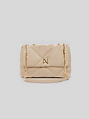 Nolah Τσάντα Χιαστί Ώμου Kelcy Beige : 1