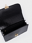 Nolah Τσάντα Χιαστί Ώμου Enriketa Black : 4
