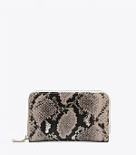 AXEL ΠΟΡΤΟΦΟΛΙ ΜΕ SNAKE SKIN ΤΥΠΩΜΑ ΚΑΙ ΓΥΑΛΙΣΤΕΡΕΣ ΛΕΠΤΟΜΕΡΕΙΕΣ 1101-1662 BEIGE 001 : 1