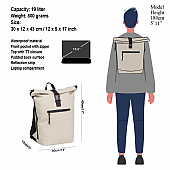 New Rebels Σακίδιο Πλάτης Mart New York 51.113553 Beige : 5