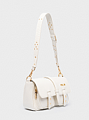 Nolah Τσάντα Χιαστί Ώμου Stephanie Cream Light Gold
 : 2