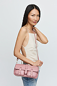 Nolah Τσάντα Χιαστί Ώμου Stephanie Pink Light Gold
 : 5