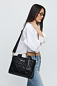 Nolah Τσάντα Χιαστί Ώμου Ryder Medium Black : 5