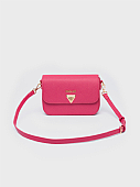 Nolah Τσάντα Χιαστί Ώμου Fiona Pink Light Gold : 1