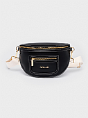 Nolah Γυναικείο Τσαντάκι Μέσης Levi Black : 1