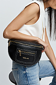 Nolah Γυναικείο Τσαντάκι Μέσης Levi Black : 7