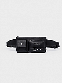 Nolah Γυναικείο Τσαντάκι Μέσης Kensighton Black Silver : 1