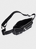 Nolah Γυναικείο Τσαντάκι Μέσης Kensighton Black Silver : 3