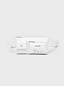 Nolah Γυναικείο Τσαντάκι Μέσης Kensighton White Silver : 1