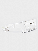 Nolah Γυναικείο Τσαντάκι Μέσης Kensighton White Silver : 2