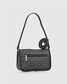 Verde Γυναικεία Τσάντα Ώμου Χιαστί 16-7850 Black : 3