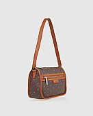 Verde Γυναικεία Τσάντα Ώμου Χιαστί 16-7850 Brown : 2