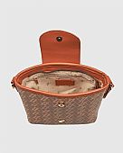 Verde Γυναικεία Τσάντα Ώμου Χιαστί 16-7842 Orange : 4