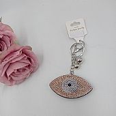 Μπρελόκ με στρας Ματάκι FA 1998 Silver : 1