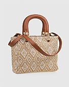 Verde Γυναικεία Τσαντα Χειρός Ώμου 48-0284 Beige : 3