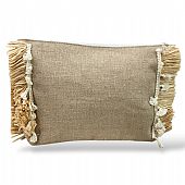 Phil Firenze Γυναικείος Ψάθινος Φάκελος PH4821 Beige : 2