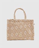 Verde Γυναικεία Τσαντα Χειρός Ώμου 48-0283 Beige : 1