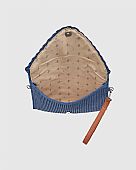Verde Γυναικείος Ψάθινος Φάκελος 48-0264 Navy : 4