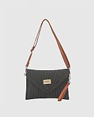 Verde Γυναικείος Ψάθινος Φάκελος 48-0264 Black : 5