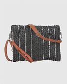 Verde Γυναικείος Ψάθινος Φάκελος 48-0258 Black : 3