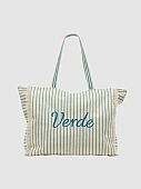 Verde Γυναικεία Τσάντα θαλάσσης 14-0349 Aqua : 1