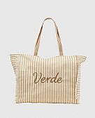 Verde Γυναικεία Τσάντα θαλάσσης 14-0349 Beige : 1