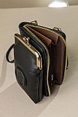 Fragola Χιαστί μικρό τσαντάκι-πορτοφόλι PC370-25-black : 2
