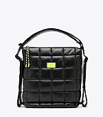 AXEL PUFFER ΤΣΑΝΤΑ ΩΜΟΥ ODETTE ΜΕ ΦΛΟΥΟ ΛΕΠΤΟΜΕΡΕΙΕΣ 1010-3327 BLACK 03 : 1