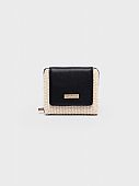 Nolah Μικρό Γυναικείο Πορτοφόλι Toulouse Cream Black : 1