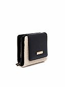 Nolah Μικρό Γυναικείο Πορτοφόλι Toulouse Cream Black : 2